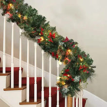 Load image into Gallery viewer, 2.7 Meter Christmas Rattan Garland Decorative