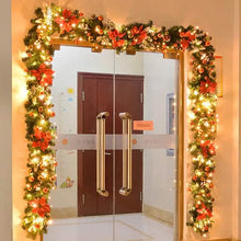 Load image into Gallery viewer, 2.7 Meter Christmas Rattan Garland Decorative