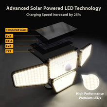 Load image into Gallery viewer, 270 LED Solar Garden Outdoor Lights
