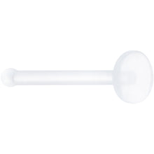 Load image into Gallery viewer, 20G Clear Flat Bioplast Nose Retainer