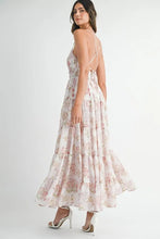 Load image into Gallery viewer, Floral Print Tiered Cami Maxi Summer Dress โ Floral Maxi Dress, Tiered Maxi Dress, Cami Maxi Dress, Breezy Summer Dress, Bohemian Maxi Dress