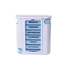 Load image into Gallery viewer, 28 Grid Container Organizer Medicine Weekly Storage Pill 7 Day Tablet Sorter Box Case