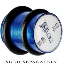 Load image into Gallery viewer, 12mm Blue Anodized Titanium Blinking Plug