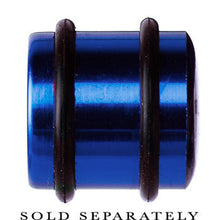 Load image into Gallery viewer, 16mm Blue Anodized Titanium Blinking Plug