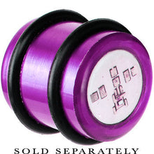 Load image into Gallery viewer, 16mm Pink Anodized Titanium Blinking Plug