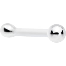 Load image into Gallery viewer, Sterling Silver 1.3mm Ball Nose Bone