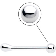 Load image into Gallery viewer, Sterling Silver 1.3mm Ball Nose Bone