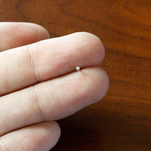 Load image into Gallery viewer, Sterling Silver 1.3mm Ball Nose Bone