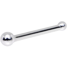 Load image into Gallery viewer, Sterling Silver 1.3mm Ball Nose Bone