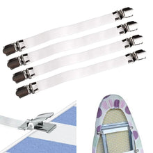 Load image into Gallery viewer, 4-Pack: Fitted Bed Sheet Fasteners