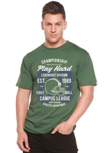 Load image into Gallery viewer, Play Hard Spun Bamboo® Men's Bamboo Viscose/Organic Cotton Short Sleeve Graphic T-Shirt