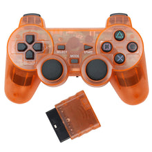 Load image into Gallery viewer, Transparent Eye Catching Wireless Dual Shock Bluetooth Joystick Gamepad Console Controller Compatible With PC Laptop