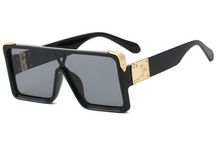 Load image into Gallery viewer, New Design New Stylish New Classic New Black & White Square Shape Sunglasses For Women New Fashionable Branded & Oversized Sun Glasses For Men New Luxury Shades Sunglasses For Men & Women