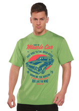 Load image into Gallery viewer, Muscle Car Spun Bamboo® Men's Bamboo Viscose/Organic Cotton Short Sleeve Graphic T-Shirt