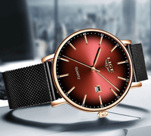 Load image into Gallery viewer, Men's Elegant Watch With Stainless Steel Straps And Special Date Display Excellent Look Unique Design Perfect Gift