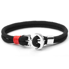 Load image into Gallery viewer, Amazing Multilayer Anchor Bracelets Charm Survival Rope Chain Fashion Jewelry Bracelet Men For Women Best Gift