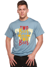 Load image into Gallery viewer, Two Beer Men's Bamboo Viscose/Organic Cotton Short Sleeve Graphic T-Shirt