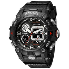 Load image into Gallery viewer, Sport Watch For Men WIth Dual Time Waterproof 50M Miliatry Watches Chronograph Alarm Army Wristwatch