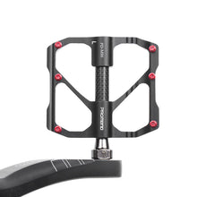 Load image into Gallery viewer, Titanium Bicycle Pedal Titanium Shaft Carbon Tube Bicycle Pedal Mountain Bike 3 Palin Pedal Road Bike Riding Pedal Bicycle Platform Pedals Bicycle Pedal Titanium Shaft Carbon Tube Bicycle Pedal Mountain Bike Pedal Road Bike Riding Pedal