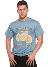 Load image into Gallery viewer, Born To Ride American Legend Men's Bamboo Viscose/Organic Cotton Short Sleeve Graphic T-Shirt