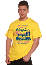 Load image into Gallery viewer, Sammer Adventure Spun Bamboo® Men's Bamboo Viscose/Organic Cotton Short Sleeve Graphic T-Shirt