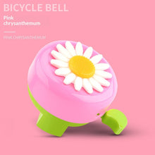 Load image into Gallery viewer, Cartoon Kids Funny Bicycle Bell Daisy Flower Horns Bike Children Girls Boy Cycling Ring Alarm For Handlebars Alloy Plastics Bell Kids Bike Bell Bike Bell For Kids Bike Bell For Girls Flower Kids Bike Horn Accessory
