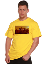 Load image into Gallery viewer, Los Angeles Unisex Bamboo Viscose/Organic Cotton Short Sleeve Graphic T-Shirt
