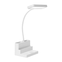 Load image into Gallery viewer, LED Table Lamp With Pen Storage Eye Protection Stepless Dimming Desk Lamp Study Children Smart LED Bedside Lamp Light Decorative Table Lamp Cute Study Lamps for Bedroom Décor