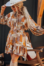 Load image into Gallery viewer, Unique Colorful Mini Shirt Dress Vibrant & Trendy Casual Wear Party Dress