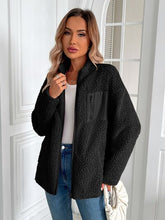 Load image into Gallery viewer, Winter Warm Zip Up Long Sleeve Jacket Fuzzy Cozy & Stylish Jacket Cold-Weather Essential Outdoor Jacket