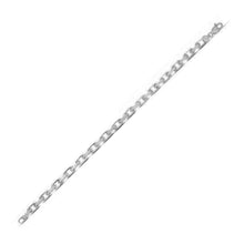 Load image into Gallery viewer, 14k White Gold French Cable Link Chain (4.80 mm)