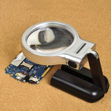Load image into Gallery viewer, Foldable HD Multi-Power Magnifying Glass (Handheld & Desktop)