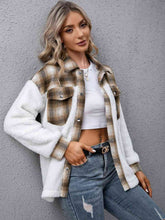 Load image into Gallery viewer, Timeless Modern Plaid Collared Neck Button Down Jacket Casual Simple Jacket For Women Classic Jacket
