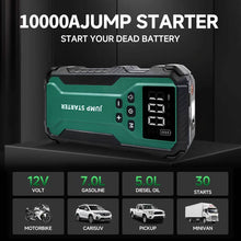 Load image into Gallery viewer, 7-in-1 Emergency Car Power Supply Starter & Air Pump