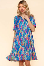 Load image into Gallery viewer, Johnny Collar Babydoll Dress with Side Pockets β Babydoll Dress, Johnny Collar Dress, Pocketed Dress, Button Down Dress, Relaxed Fit Dress