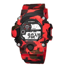 Load image into Gallery viewer, Shock Military Army Mens Watch In Camouflage Style With LED Digital Back Light With Luminous Effect