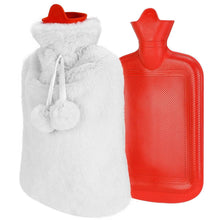 Load image into Gallery viewer, 2L Hot Water Bottle with Plush Cover