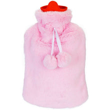 Load image into Gallery viewer, 2L Hot Water Bottle with Plush Cover