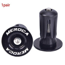 Load image into Gallery viewer, 2Pcs Bike Lightweight Bar End Plugs Aluminum Road Bicycle Grip Anti-Slip Handlebar Caps Bike Bar End Plugs Bike Handlebar Caps Handlebar End Plugs For Most Bicycles Road Bike Mountain Bike