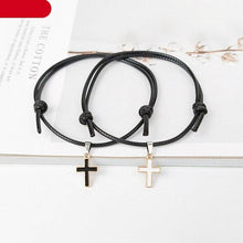 Load image into Gallery viewer, 2PCS Charm Couple Bracelet Minimalism Adjustable Handmade Lucky Rope Charm Bracelets For Family Women Teens Girl Boy Best Friend Handmade Adjustable Strings Simple Bracelets