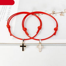 Load image into Gallery viewer, 2PCS Charm Couple Bracelet Minimalism Adjustable Handmade Lucky Rope Charm Bracelets For Family Women Teens Girl Boy Best Friend Handmade Adjustable Strings Simple Bracelets