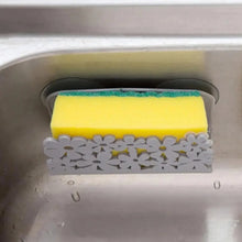 Load image into Gallery viewer, 2PCS Durable Kitchen Bathroom Drying Rack Toilet Sink Suction Sponges Holder Rack Suction Cup Dish Cloths Holder Scrubbers Soap Storage