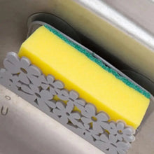 Load image into Gallery viewer, 2PCS Durable Kitchen Bathroom Drying Rack Toilet Sink Suction Sponges Holder Rack Suction Cup Dish Cloths Holder Scrubbers Soap Storage
