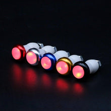 Load image into Gallery viewer, 2PCS Lightweight Bike Handlebar Light LED Bicycle Light Turn Signal Cycling Handle Bar End Plug Safty Warning Indicator Lamps Handlebar Grips Safety 2 Modes Handle Bar End Mini Plug LED Lamp