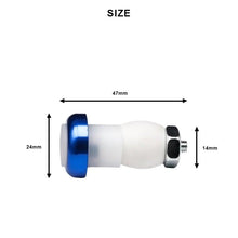 Load image into Gallery viewer, 2PCS Lightweight Bike Handlebar Light LED Bicycle Light Turn Signal Cycling Handle Bar End Plug Safty Warning Indicator Lamps Handlebar Grips Safety 2 Modes Handle Bar End Mini Plug LED Lamp