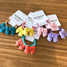 Load image into Gallery viewer, 2PCS New Cute Princess Bowknot Headwear Kids Elastic Hair Bands Children Ropes Girls Cartoon Accessories Baby Headdress Gorgeous Hair Accessories For Women