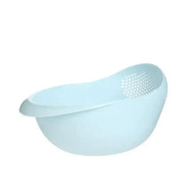 Load image into Gallery viewer, 2PCS Nordic Food Grade Plastic Rice Beans Peas Washing Filter Strainer Basket Sieve Drainer Cleaning Gadget Food Grade Plastic Rice Beans Peas Washing Filter Strainer Basket Sieve Drainer Cleaning Gadget Kitchen Accessories