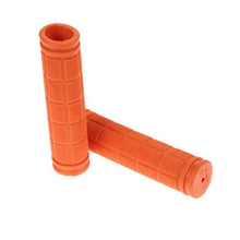 Load image into Gallery viewer, 2PCS Rubber Bike Handlebar Grips Cover Mountain Bicycle Handle Anti-Skid Bicycles Bar Grips Non-Slip Rubber Bike Handle Grips For Kids Bike Scooter Mountain Road Urban Bike Tricycle Soft Handlebar