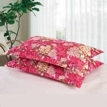 Load image into Gallery viewer, 2pcs Silk Pillowcase For Hair And Skin With Hidden Zipper Print Pillow Case Adult Thick Pillow Case For Home Decor King Size Pillow Case