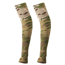Load image into Gallery viewer, 2PCS Tactical Camouflage Sports Arm Sleeve Basketball Cycling Arm Warmer Summer Running Fishing UV Sun Protection Soft Cover For Arm Tattoo Cover Up Cooling Sports Sleeve For Basketball Golf Football